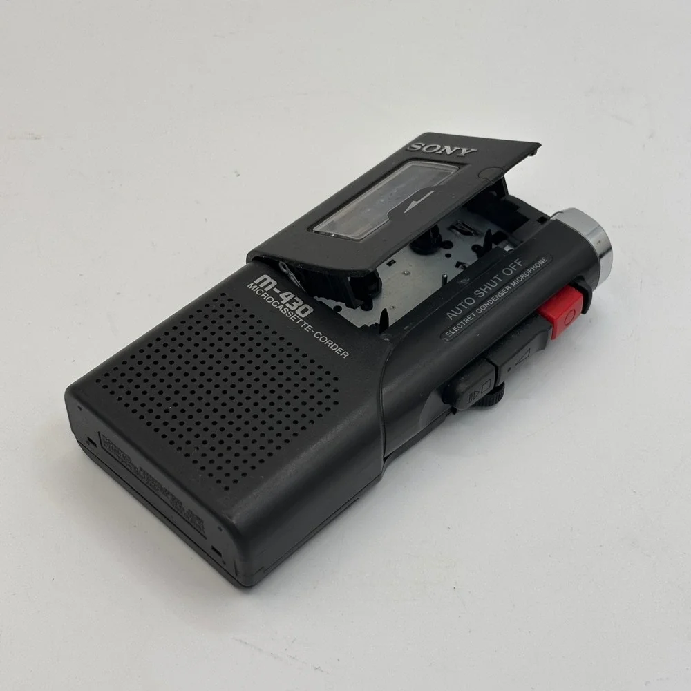 Sony Microcassette Recorder Lot M-200MC / M-430 / M-425‎ For Parts or Repair